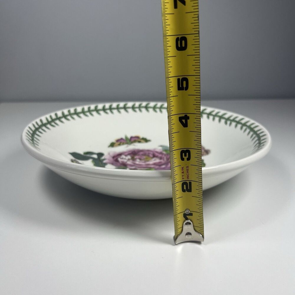 The Botanic Garden large bowl Pasta Fruit Bowl Serving Bowl Paeonia Peony 10.25" - Picture 9 of 9